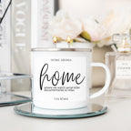 16oz Reusable Metal Candle Mug Scented Candle With Custom Label Color Option BandsCo Straps
