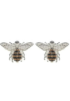 Honey Bee Stud Earrings | Sterling Silver Animal Jewelry - Femstylo