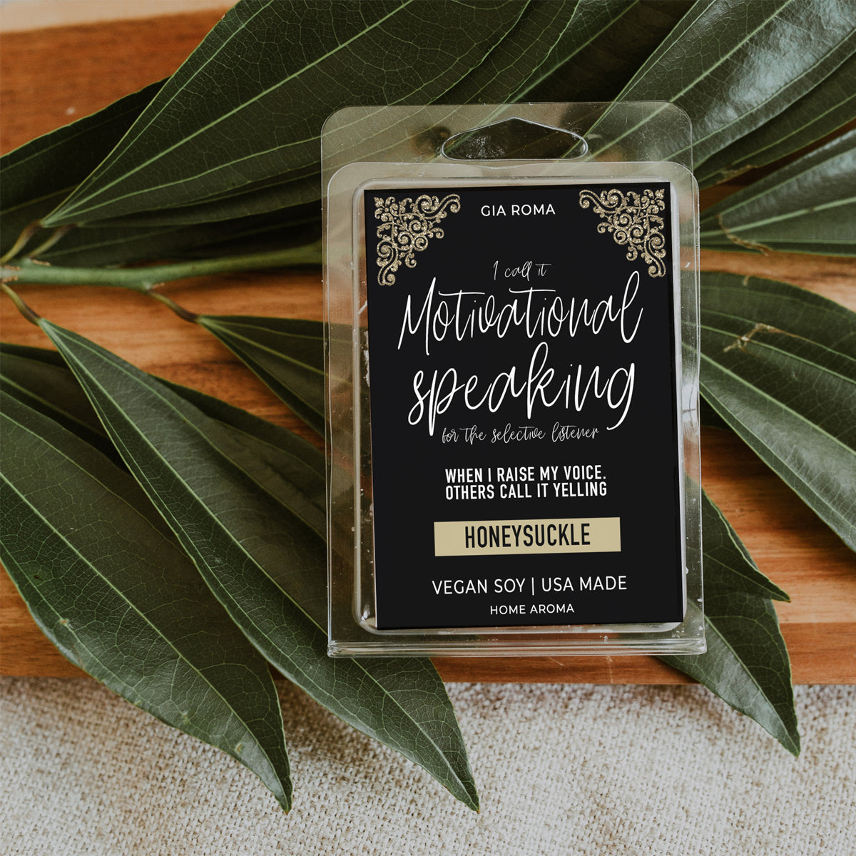 Honeysuckle Scented Candle Soy Blend Dewy Floral Fragrance Reed Diffuser Home Air Freshener BandsCo Straps