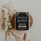 Honeysuckle Scented Candle Soy Blend Dewy Floral Fragrance Reed Diffuser Home Air Freshener BandsCo Straps