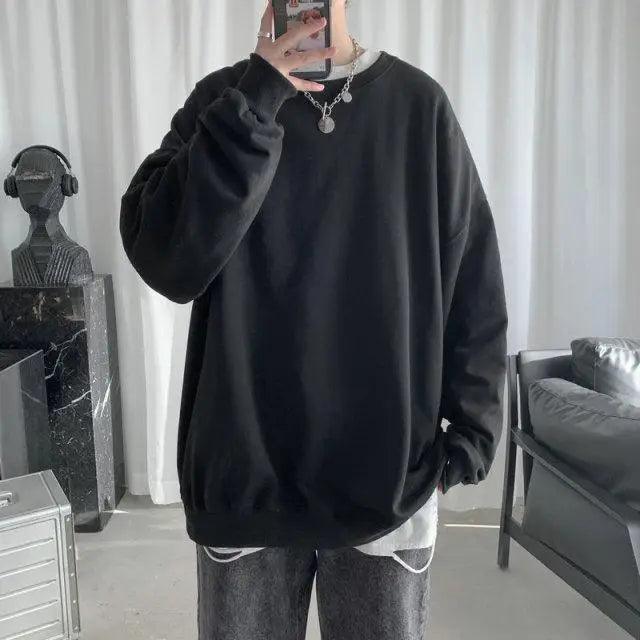 Hoodies Sweatshirt Mens Black White Hip Hop Punk Pullover Streetwear Casual Fashion Hoodie Sweatshirt Men Black White Hip Hop Punk Pullover Street Casual Fashion Clothing Men Stevvex