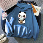 Hoody Little Print Hoodie Streetwear Cute Winter Clothes Women's Oversized Loose Sweatshirts Women Hoodies for Women Cute Fashion Sweatshirts Hoodie for Teen Oversized Hoodie Stevvex