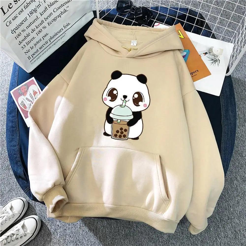 Hoody Little Print Hoodie Streetwear Cute Winter Clothes Women's Oversized Loose Sweatshirts Women Hoodies for Women Cute Fashion Sweatshirts Hoodie for Teen Oversized Hoodie Stevvex