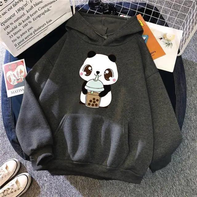 Hoody Little Print Hoodie Streetwear Cute Winter Clothes Women's Oversized Loose Sweatshirts Women Hoodies for Women Cute Fashion Sweatshirts Hoodie for Teen Oversized Hoodie Stevvex