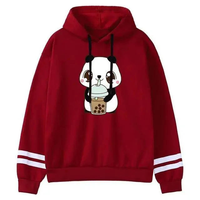 Hoody Little Print Hoodie Streetwear Cute Winter Clothes Women's Oversized Loose Sweatshirts Women Hoodies for Women Cute Fashion Sweatshirts Hoodie for Teen Oversized Hoodie Stevvex