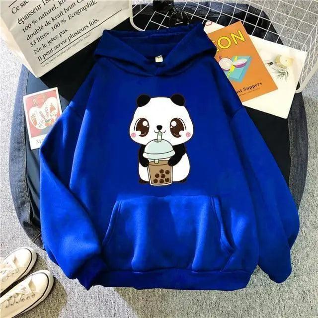 Hoody Little Print Hoodie Streetwear Cute Winter Clothes Women's Oversized Loose Sweatshirts Women Hoodies for Women Cute Fashion Sweatshirts Hoodie for Teen Oversized Hoodie Stevvex