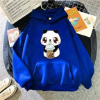 Hoody Little Print Hoodie Streetwear Cute Winter Clothes Women's Oversized Loose Sweatshirts Women Hoodies for Women Cute Fashion Sweatshirts Hoodie for Teen Oversized Hoodie Stevvex