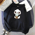 Hoody Little Print Hoodie Streetwear Cute Winter Clothes Women's Oversized Loose Sweatshirts Women Hoodies for Women Cute Fashion Sweatshirts Hoodie for Teen Oversized Hoodie Stevvex