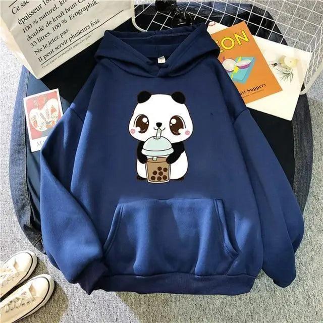 Hoody Little Print Hoodie Streetwear Cute Winter Clothes Women's Oversized Loose Sweatshirts Women Hoodies for Women Cute Fashion Sweatshirts Hoodie for Teen Oversized Hoodie Stevvex