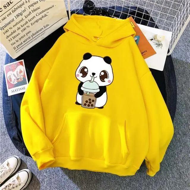 Hoody Little Print Hoodie Streetwear Cute Winter Clothes Women's Oversized Loose Sweatshirts Women Hoodies for Women Cute Fashion Sweatshirts Hoodie for Teen Oversized Hoodie Stevvex