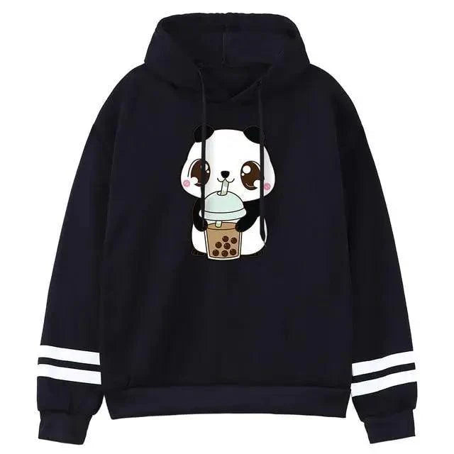 Hoody Little Print Hoodie Streetwear Cute Winter Clothes Women's Oversized Loose Sweatshirts Women Hoodies for Women Cute Fashion Sweatshirts Hoodie for Teen Oversized Hoodie Stevvex