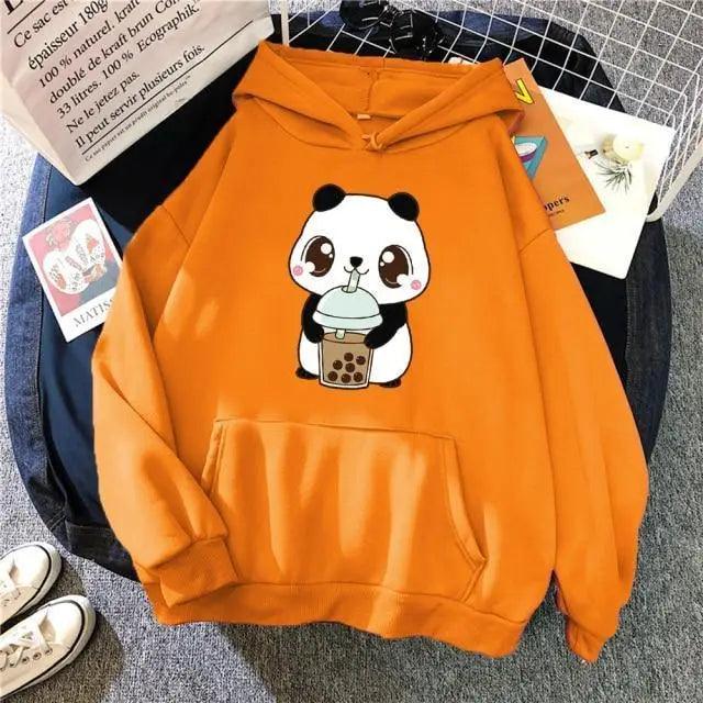 Hoody Little Print Hoodie Streetwear Cute Winter Clothes Women's Oversized Loose Sweatshirts Women Hoodies for Women Cute Fashion Sweatshirts Hoodie for Teen Oversized Hoodie Stevvex