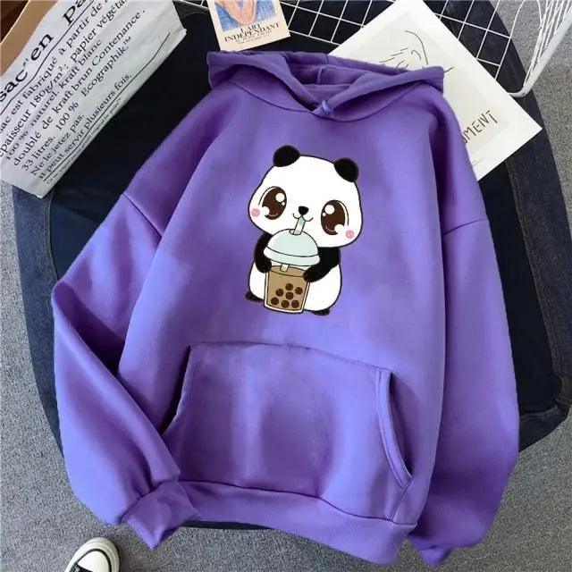Hoody Little Print Hoodie Streetwear Cute Winter Clothes Women's Oversized Loose Sweatshirts Women Hoodies for Women Cute Fashion Sweatshirts Hoodie for Teen Oversized Hoodie Stevvex