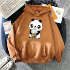 Hoody Little Print Hoodie Streetwear Cute Winter Clothes Women's Oversized Loose Sweatshirts Women Hoodies for Women Cute Fashion Sweatshirts Hoodie for Teen Oversized Hoodie Stevvex