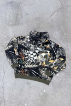 Stealth Heavyweight Oversized Unisex Camo Hoodie Thrash Happy