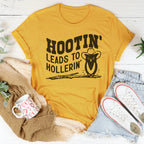 Hootin Leads To Hollerin Tee Peachy Sunday