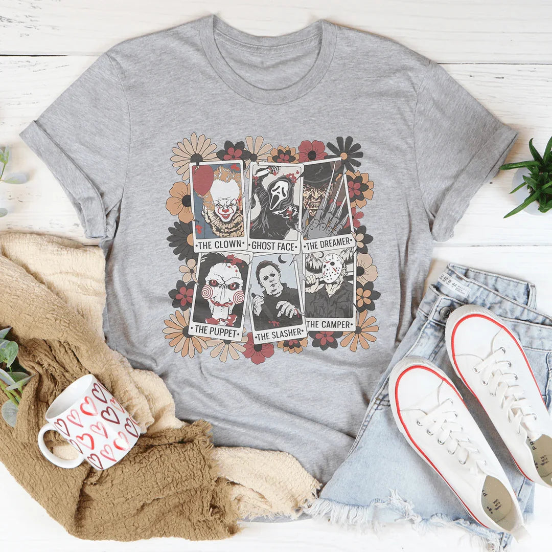 Horror Fall Tee Peachy Sunday