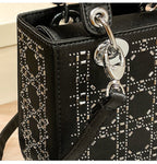 Hot diamond heavy industry high-end satin Princess Diana bag（MAC220）