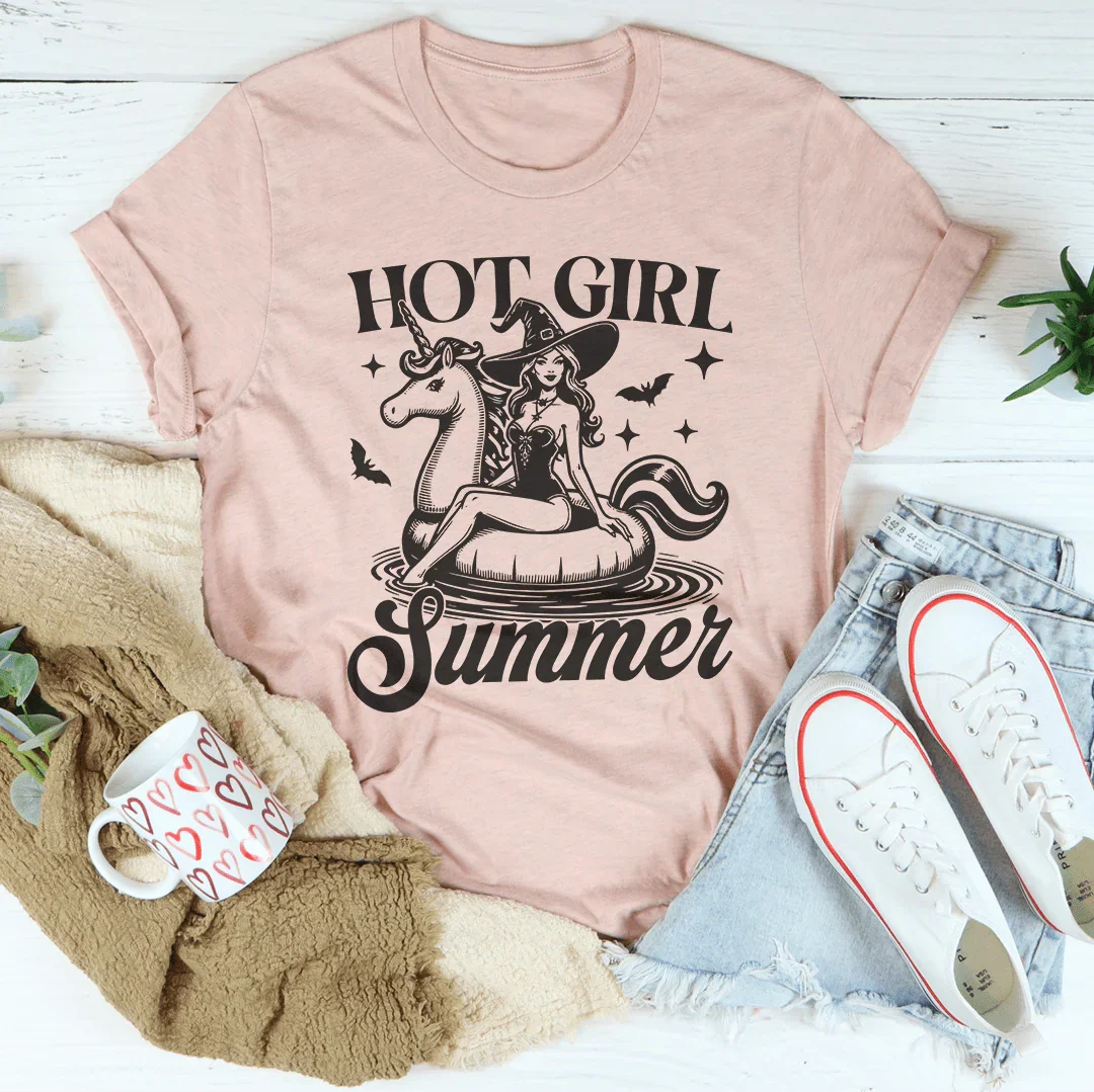 Hot Girl Summer Tee Peachy Sunday