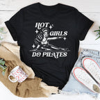 Hot Girls Do Pilates Tee Peachy Sunday