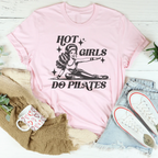 Hot Girls Do Pilates Tee Peachy Sunday