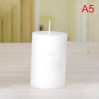 Scented Candle Candles For Home Scented 100 Hour Long Lasting Aromatherapy Candle Highly Scented & Soy Jar Candle Gift Lavender Classic Cylindrical Birthday Romantic Small Candle Wedding Western Food Candlestick Column Wax Stevvex