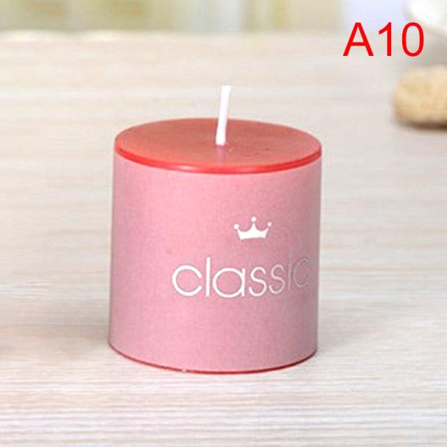 Scented Candle Candles For Home Scented 100 Hour Long Lasting Aromatherapy Candle Highly Scented & Soy Jar Candle Gift Lavender Classic Cylindrical Birthday Romantic Small Candle Wedding Western Food Candlestick Column Wax Stevvex