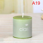 Scented Candle Candles For Home Scented 100 Hour Long Lasting Aromatherapy Candle Highly Scented & Soy Jar Candle Gift Lavender Classic Cylindrical Birthday Romantic Small Candle Wedding Western Food Candlestick Column Wax Stevvex