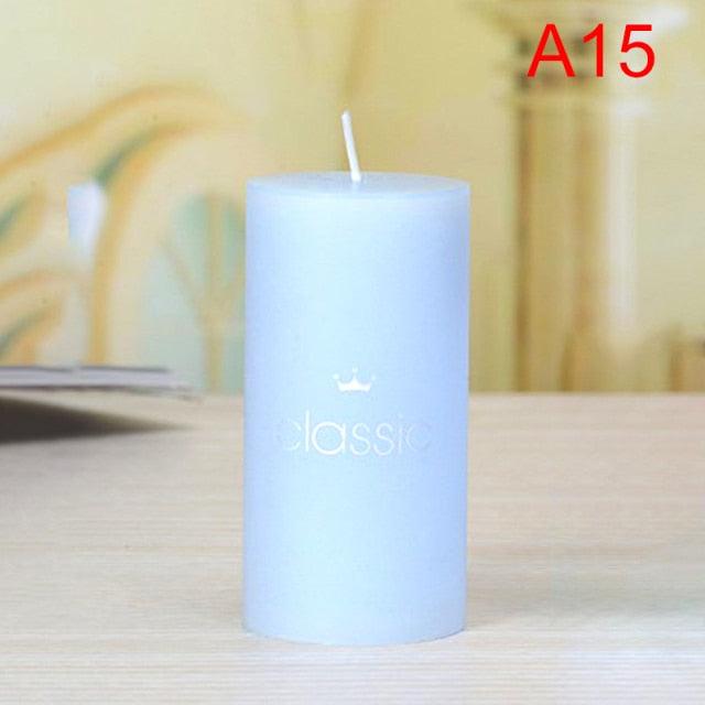 Scented Candle Candles For Home Scented 100 Hour Long Lasting Aromatherapy Candle Highly Scented & Soy Jar Candle Gift Lavender Classic Cylindrical Birthday Romantic Small Candle Wedding Western Food Candlestick Column Wax Stevvex