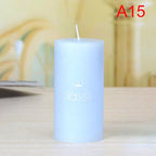 Scented Candle Candles For Home Scented 100 Hour Long Lasting Aromatherapy Candle Highly Scented & Soy Jar Candle Gift Lavender Classic Cylindrical Birthday Romantic Small Candle Wedding Western Food Candlestick Column Wax Stevvex