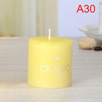 Scented Candle Candles For Home Scented 100 Hour Long Lasting Aromatherapy Candle Highly Scented & Soy Jar Candle Gift Lavender Classic Cylindrical Birthday Romantic Small Candle Wedding Western Food Candlestick Column Wax Stevvex