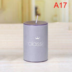 Scented Candle Candles For Home Scented 100 Hour Long Lasting Aromatherapy Candle Highly Scented & Soy Jar Candle Gift Lavender Classic Cylindrical Birthday Romantic Small Candle Wedding Western Food Candlestick Column Wax Stevvex