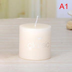 Scented Candle Candles For Home Scented 100 Hour Long Lasting Aromatherapy Candle Highly Scented & Soy Jar Candle Gift Lavender Classic Cylindrical Birthday Romantic Small Candle Wedding Western Food Candlestick Column Wax Stevvex