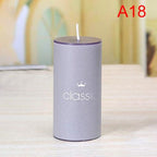 Scented Candle Candles For Home Scented 100 Hour Long Lasting Aromatherapy Candle Highly Scented & Soy Jar Candle Gift Lavender Classic Cylindrical Birthday Romantic Small Candle Wedding Western Food Candlestick Column Wax Stevvex