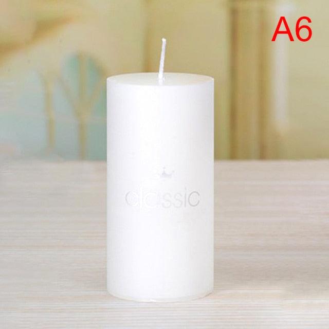 Scented Candle Candles For Home Scented 100 Hour Long Lasting Aromatherapy Candle Highly Scented & Soy Jar Candle Gift Lavender Classic Cylindrical Birthday Romantic Small Candle Wedding Western Food Candlestick Column Wax Stevvex
