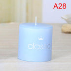 Scented Candle Candles For Home Scented 100 Hour Long Lasting Aromatherapy Candle Highly Scented & Soy Jar Candle Gift Lavender Classic Cylindrical Birthday Romantic Small Candle Wedding Western Food Candlestick Column Wax Stevvex