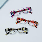 Hot Unisex Reading Glasses Print Glasses Frame Presbyopic Lens Retro Magnifier Diopter Eyeglasses Eyewear Vision Care And Spring Hinge Comfort Readers Plastic Sun Readers Stevvex