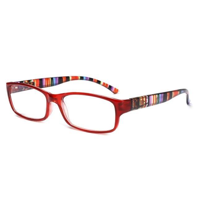 Hot Unisex Reading Glasses Print Glasses Frame Presbyopic Lens Retro Magnifier Diopter Eyeglasses Eyewear Vision Care And Spring Hinge Comfort Readers Plastic Sun Readers Stevvex