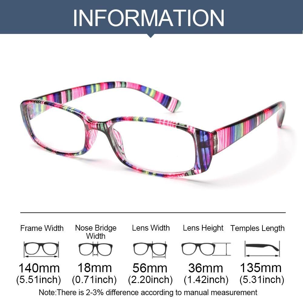Hot Unisex Reading Glasses Print Glasses Frame Presbyopic Lens Retro Magnifier Diopter Eyeglasses Eyewear Vision Care And Spring Hinge Comfort Readers Plastic Sun Readers Stevvex