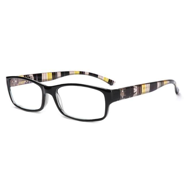 Hot Unisex Reading Glasses Print Glasses Frame Presbyopic Lens Retro Magnifier Diopter Eyeglasses Eyewear Vision Care And Spring Hinge Comfort Readers Plastic Sun Readers Stevvex