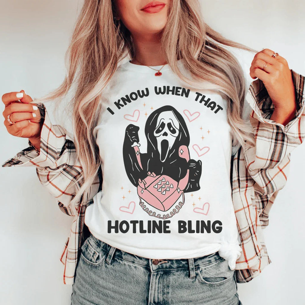 Hotline Bling Tee Peachy Sunday