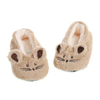 House Slipper Women Winter Non Skid Indoor Fur Cotton Warm Plush Home Fluffy Mouse Ears Memory Foam House Slippers Cozy Cute Animal Home Slipper For Women