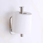 Household Toilet Roll Holder Self Adhesive Toilet Paper Holder For Bathroom Stick On Wall Stainless Steel Toilet Paper  Racks Toilet Paper Holder Self Adhesive Bathroom Paper Towel Roll Holder Wall Mount Stevvex