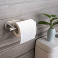 Household Toilet Roll Holder Self Adhesive Toilet Paper Holder For Bathroom Stick On Wall Stainless Steel Toilet Paper  Racks Toilet Paper Holder Self Adhesive Bathroom Paper Towel Roll Holder Wall Mount Stevvex