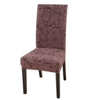 Housmife Printed Stretch Chair Cover Big Elastic Seat Chair Covers Slipcovers Restaurant Banquet Home Dining Party Decoration Stretch Spandex Removable Washable Anti-dust Seat Slipcover  Protector for Hotel Office Ceremony Banquet Stevvex