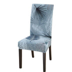 Housmife Printed Stretch Chair Cover Big Elastic Seat Chair Covers Slipcovers Restaurant Banquet Home Dining Party Decoration Stretch Spandex Removable Washable Anti-dust Seat Slipcover  Protector for Hotel Office Ceremony Banquet Stevvex