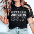 How Much Stupider Is Everything Going To Get Tee Peachy Sunday