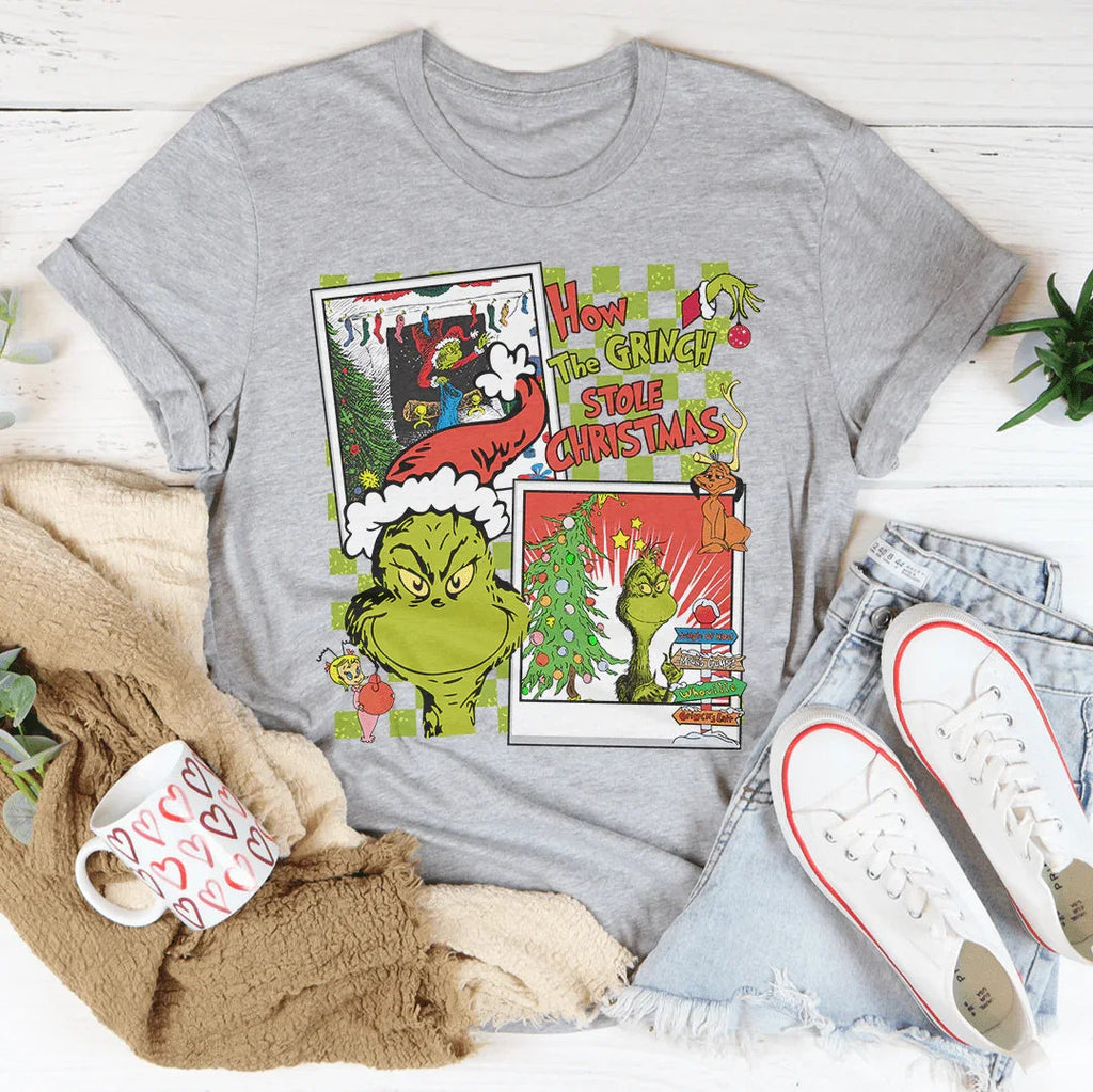 How The Grinch Stole Christmas Tee Peachy Sunday