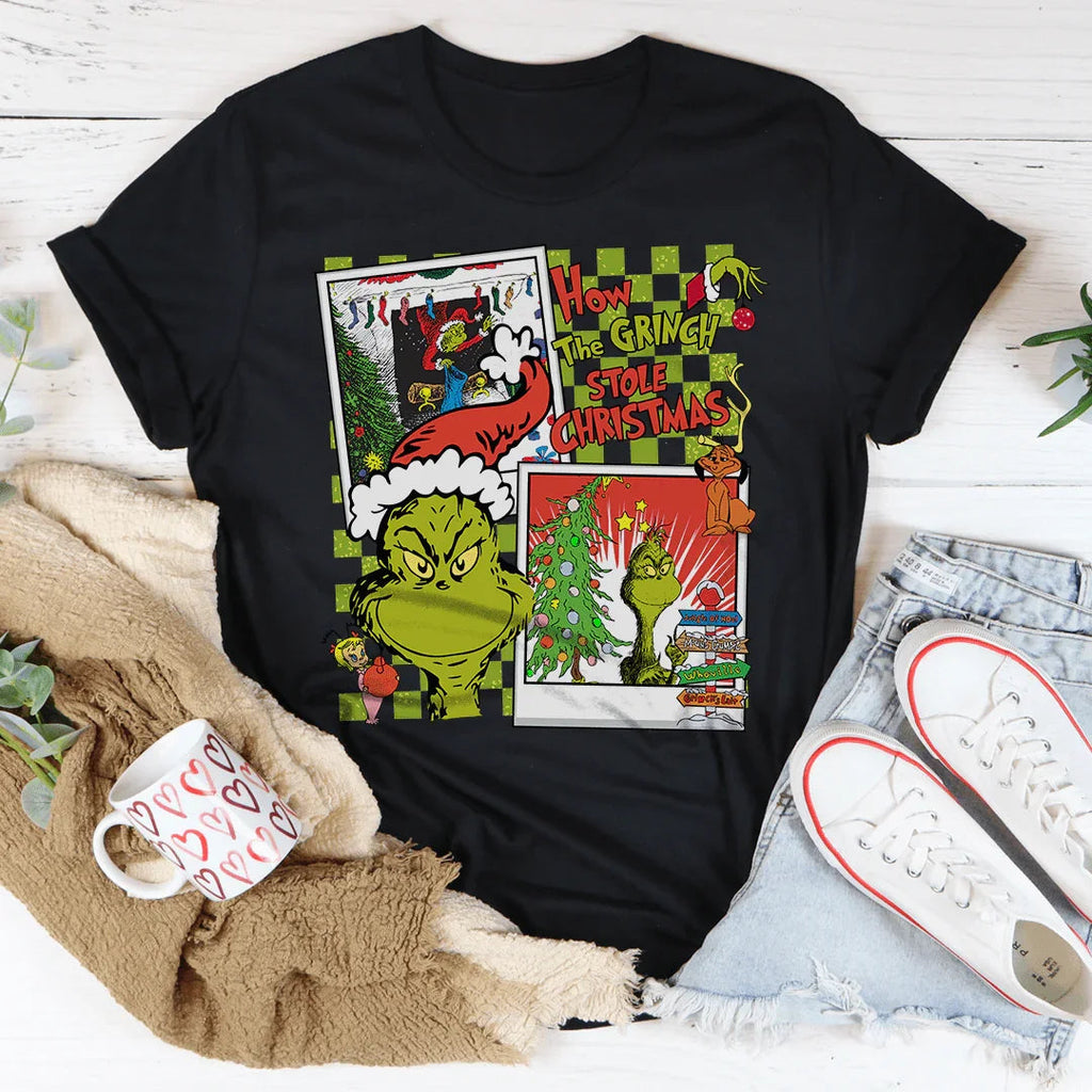 How The Grinch Stole Christmas Tee Peachy Sunday
