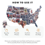USA Photo Map Midnight - SJB-DIAMOND ELITES